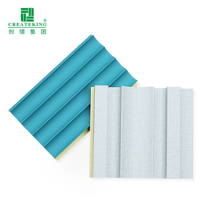painel canelado de PVC de 158 * 19 mm