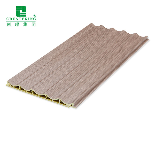Painel de parede interno do PVC da onda do arco de 150*12mm