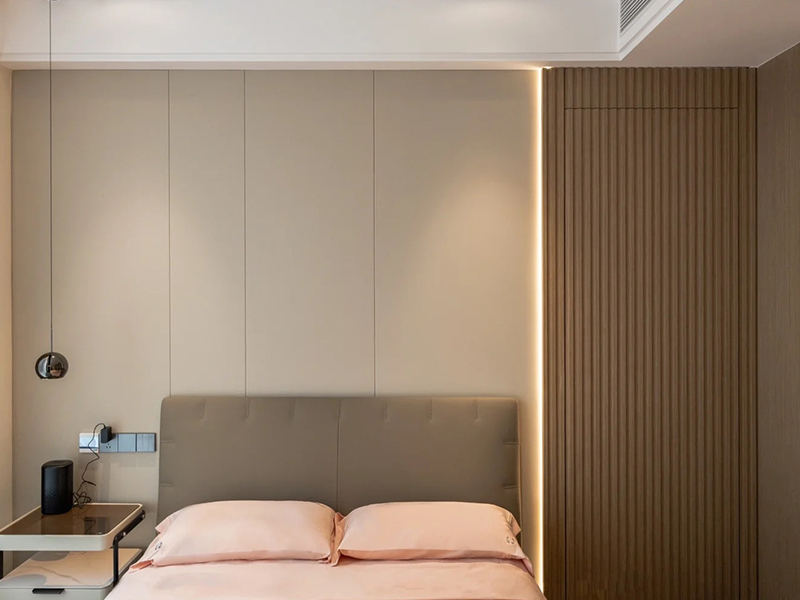 Pain&eacute;is de parede canelados s&oacute;lidos de PVC de 130 * 7,8 mm