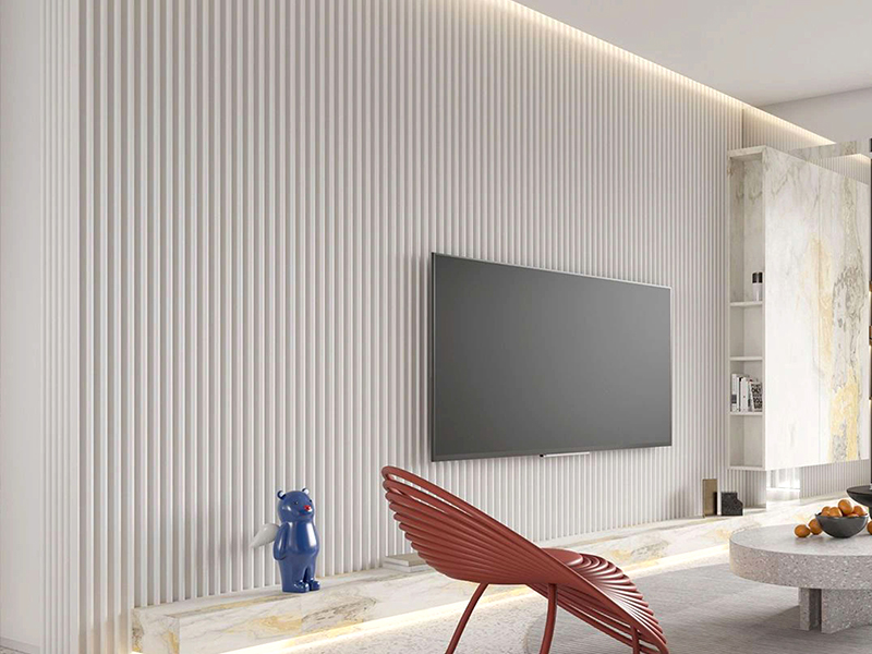 Incorporando detalhes de design de painel canelado atemporal em sua nova casa