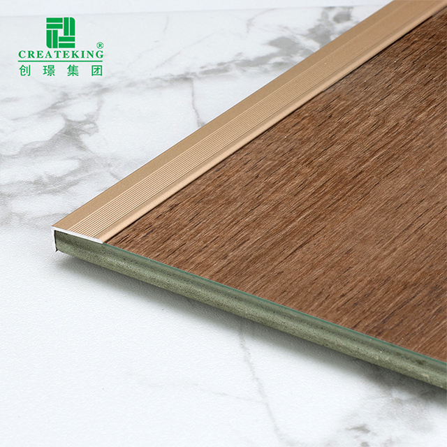 Acabamento de borda de piso de alumínio em forma de L de 7x15mm