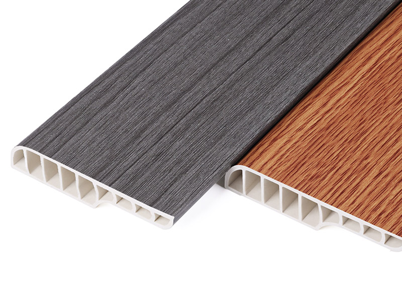 Rodap&eacute; redondo de l&aacute;pis de PVC de 70 * 13 mm