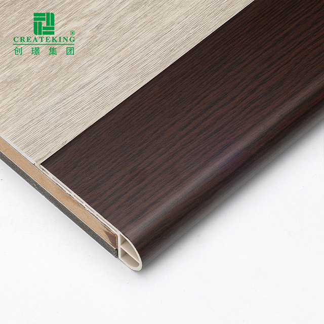 tiras de nariz de escada SPC de 75 * 25 mm