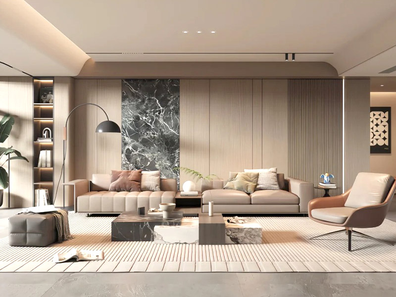 Qual design do painel de parede é adequado para sua sala de estar?