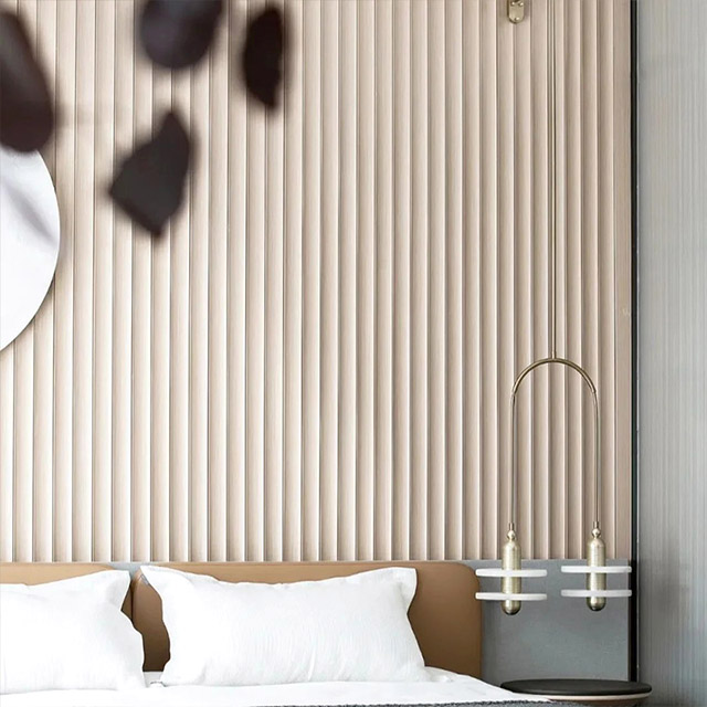 Painel de parede canelado de arco interno de 70 * 15 mm