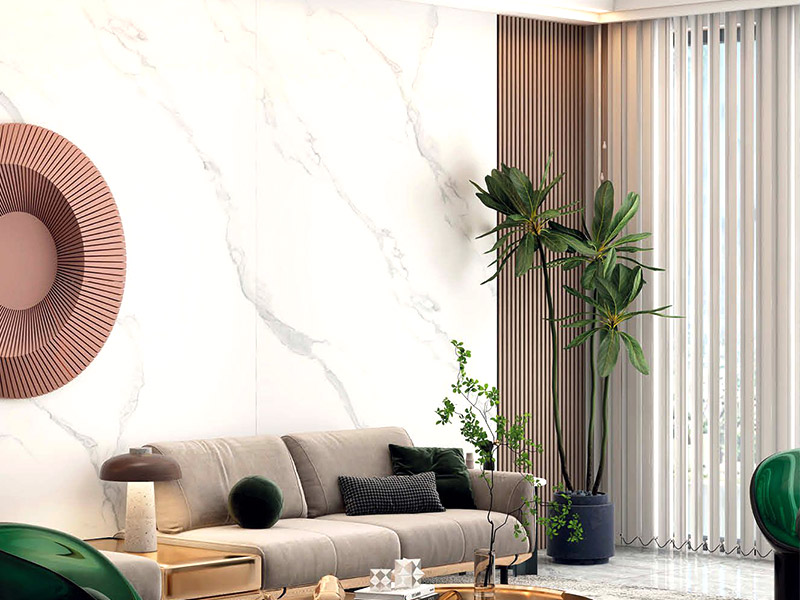 Instale o painel de parede de PVC