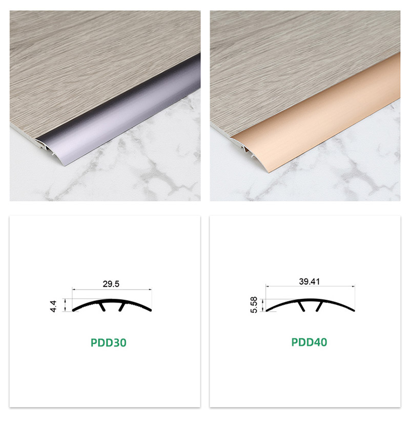 Tira de soleira de porta de metal