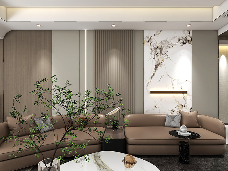 O que é um painel de parede de cristal de carbono?