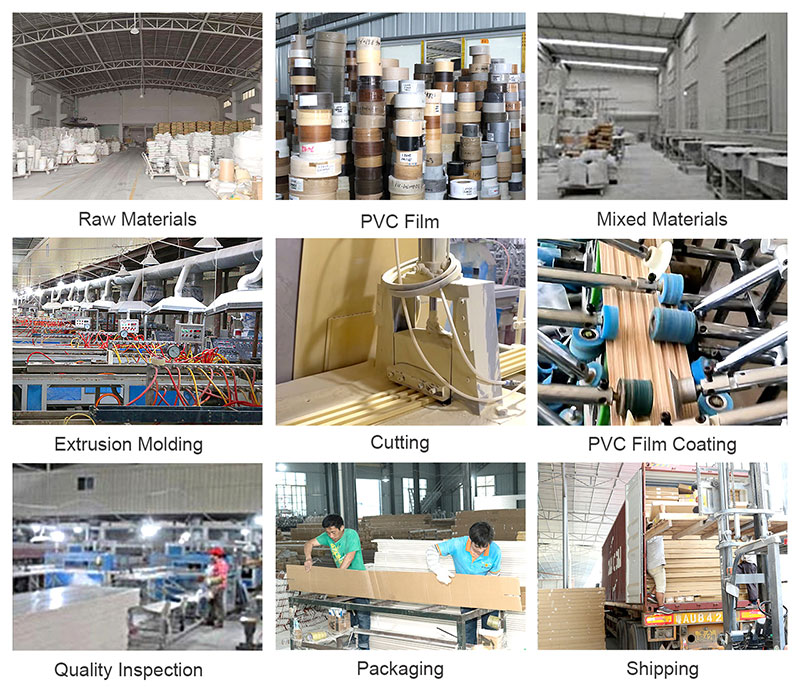 Placas de parede ocas WPC