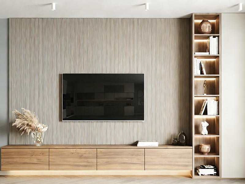 Op&ccedil;&otilde;es de cores do painel de parede WPC