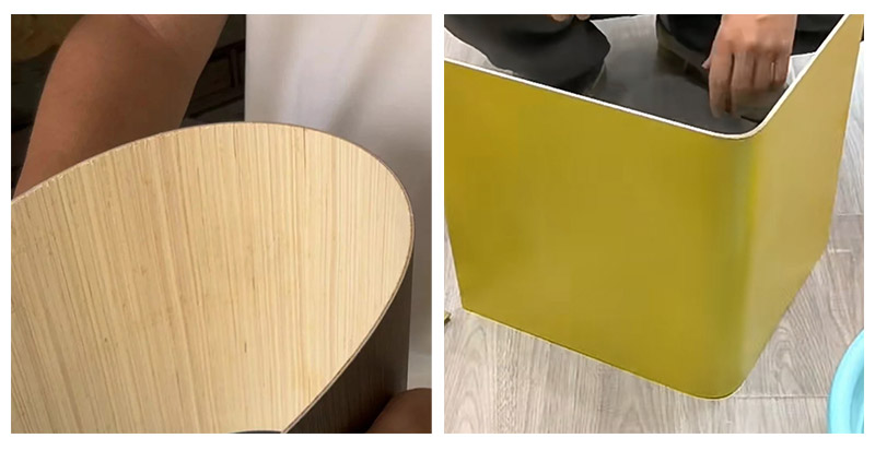 Pain&eacute;is de parede flex&iacute;veis em PVC