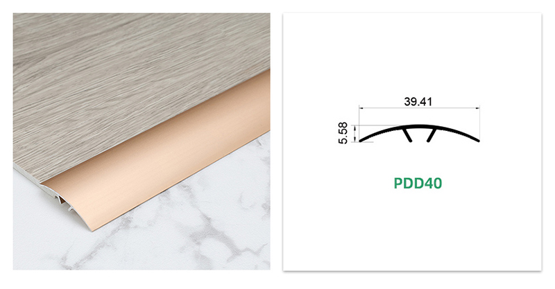 Tira de soleira de porta de metal