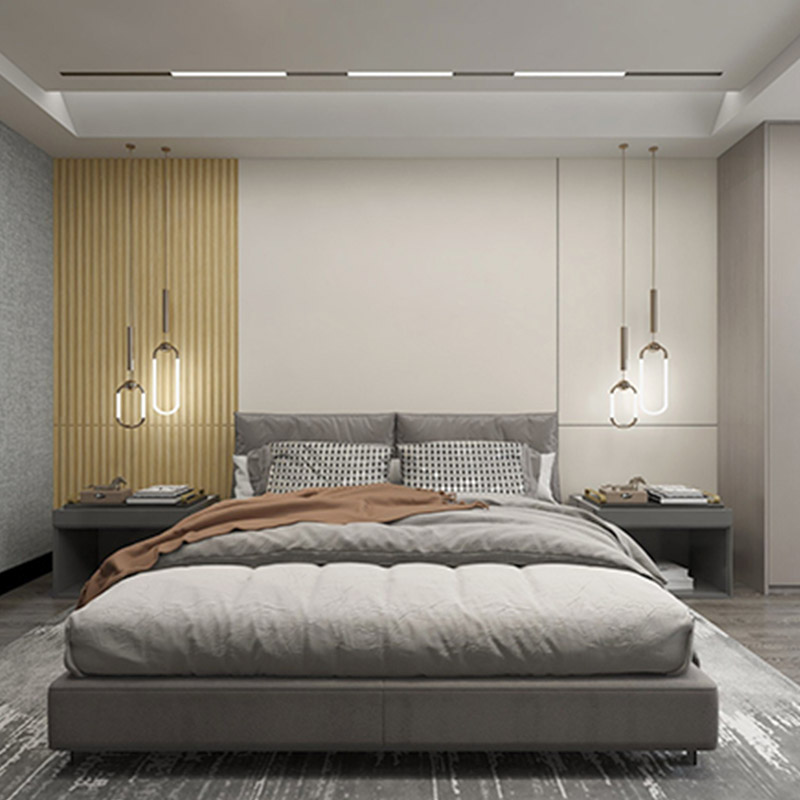 Painel de parede ranhurado