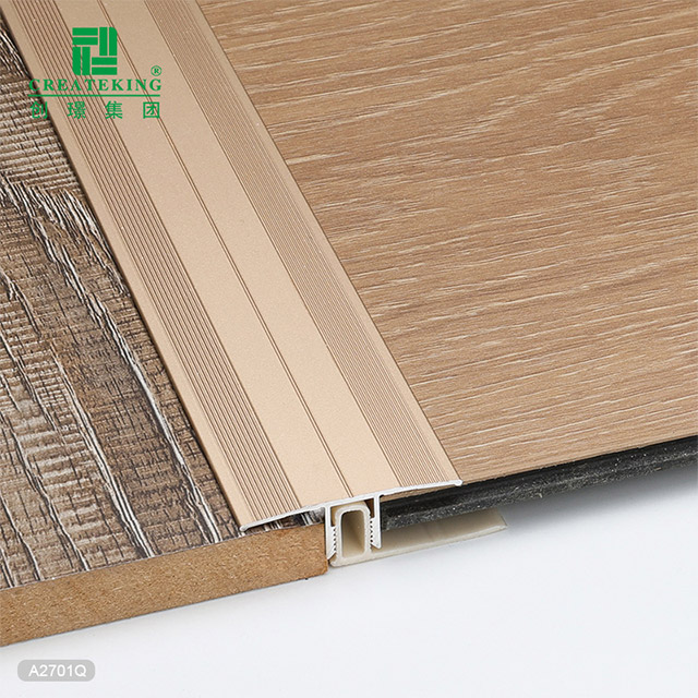 Perfil de transição de piso de alumínio aparafusado 12x38mm