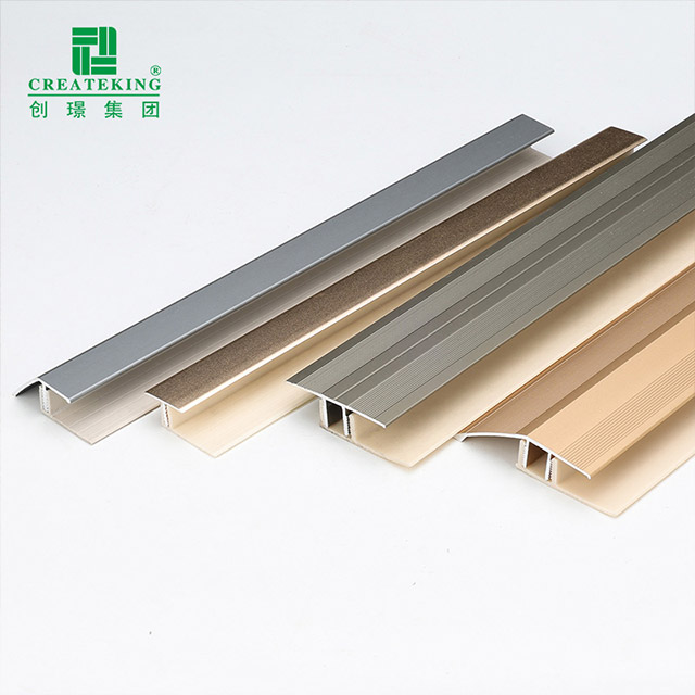 Tiras de transição de piso metálico de 13x45mm