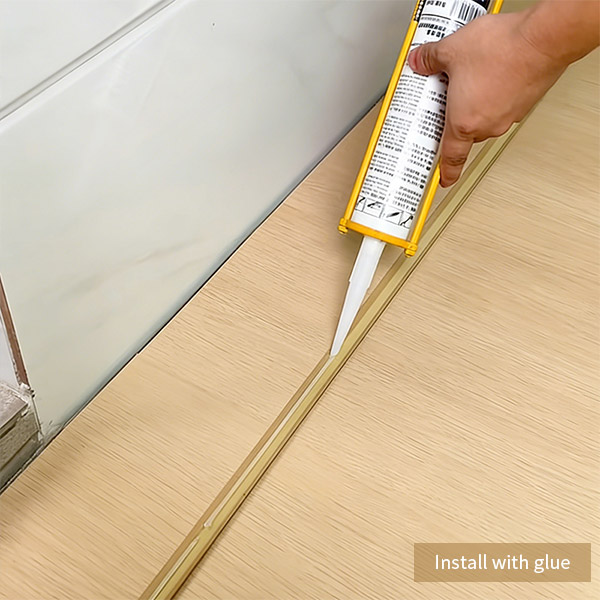 Redutor de piso de PVC de 48 * 7,5 mm
