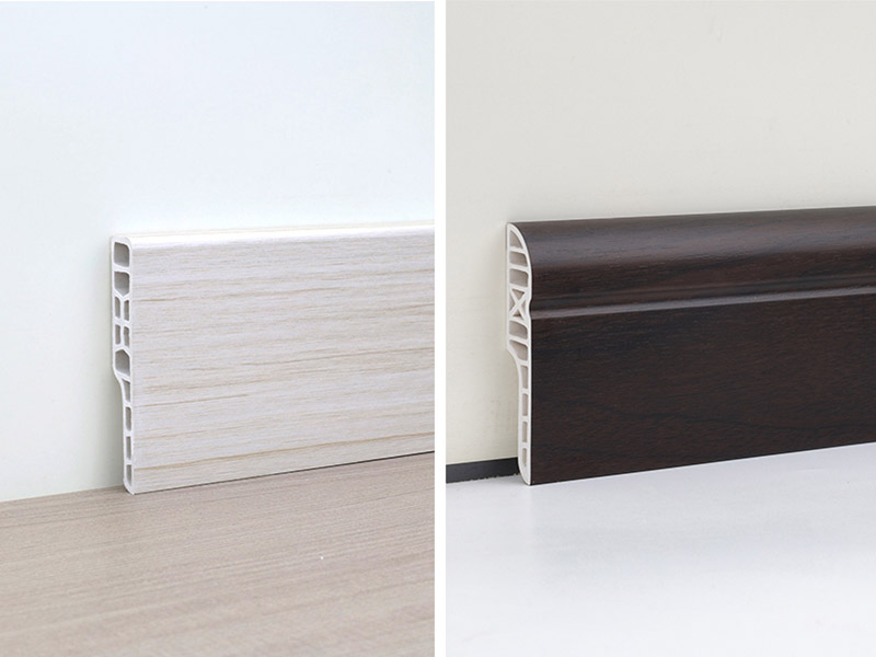 Qual é a diferença entre rodapé redondo e arredondado?