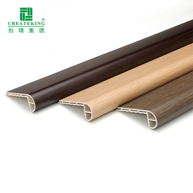 tiras de nariz de escada SPC de 75 * 25 mm