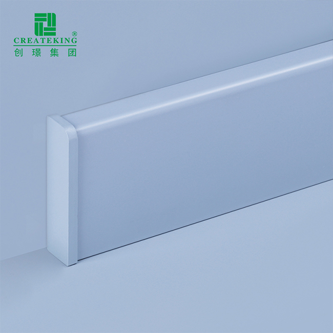 Rodapé de parede de alumínio de fácil instalação do fabricante Foshan