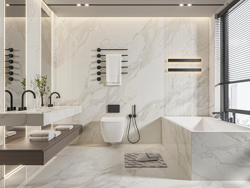 10 idéias populares de banheiro com painéis