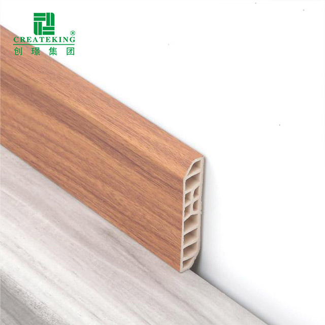 rodapé de PVC de 75*15mm