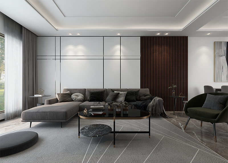 moderno painel de parede wpc