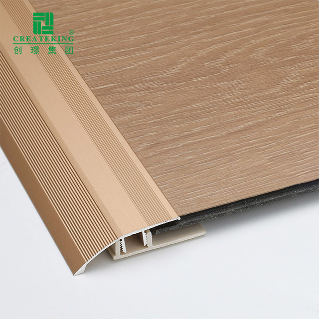 redutor de piso de liga de alumínio de 11,6x48mm