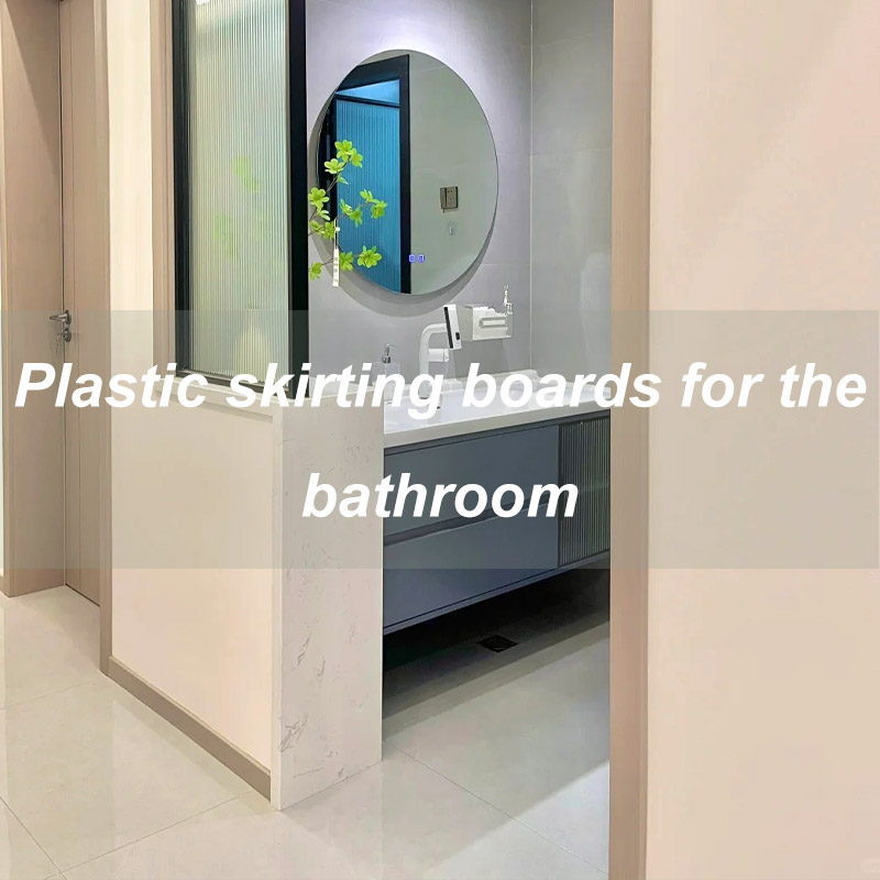Rodapés de plástico para banheiro