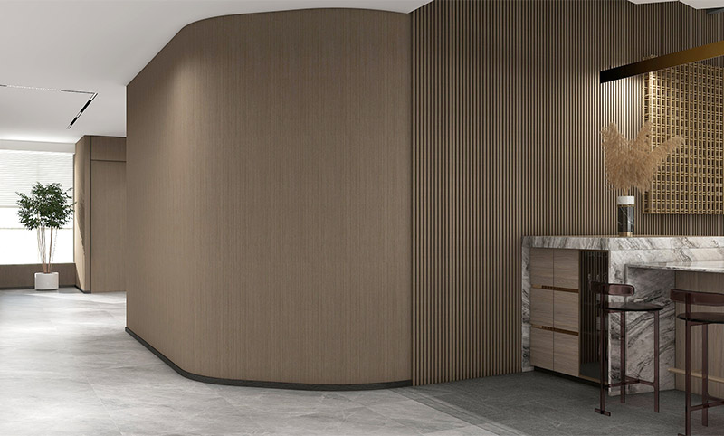 Opções de personalização de cores para painéis de parede WPC