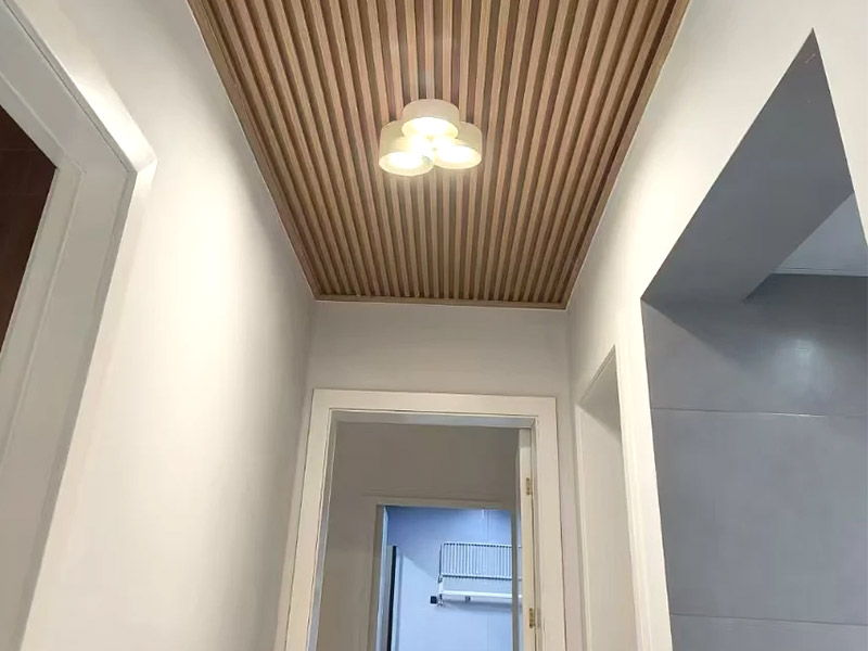 Você pode usar painéis de parede no teto?
