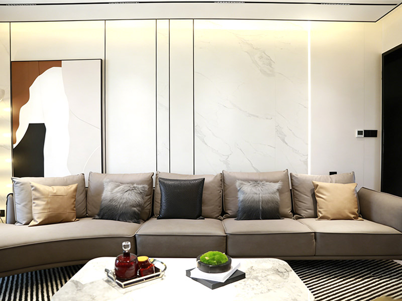 Instale pain&eacute;is de parede de cristal de carbono