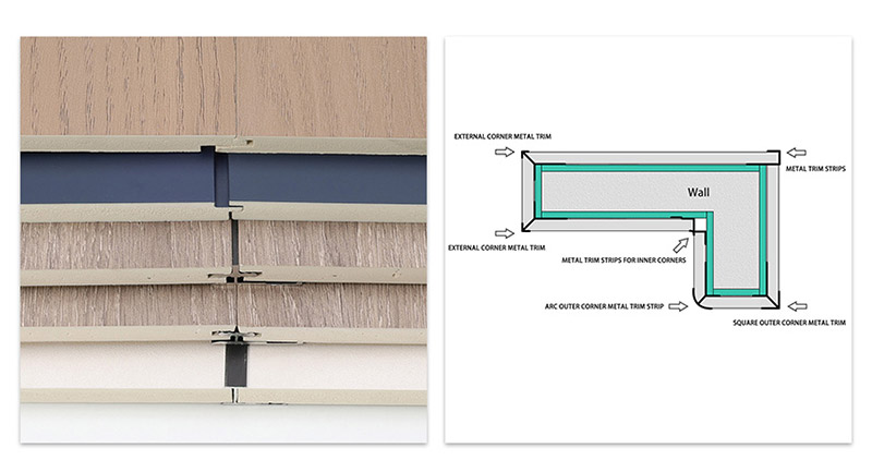 Instale pain&eacute;is de parede de cristal de carbono