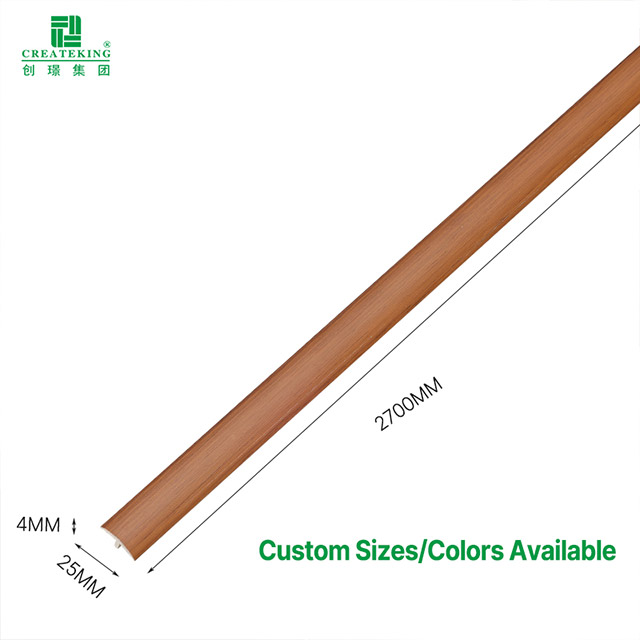 Tiras de transição de piso SPC em forma de T de 25 * 4 mm