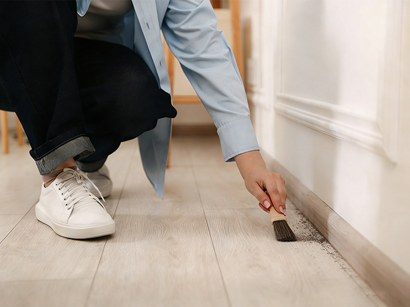 limpar rodap&eacute;s