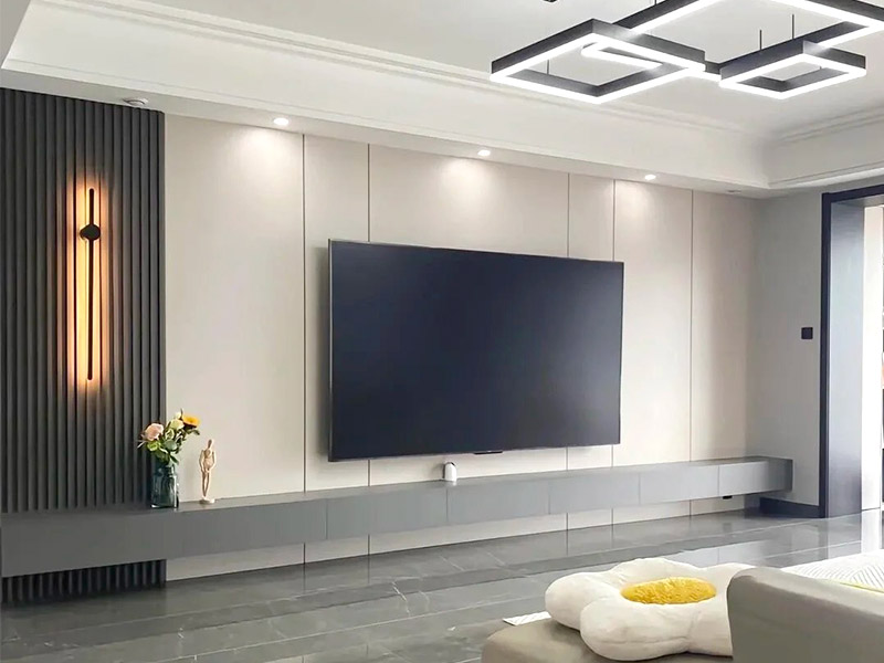 Como você escolhe painéis de parede para TV?