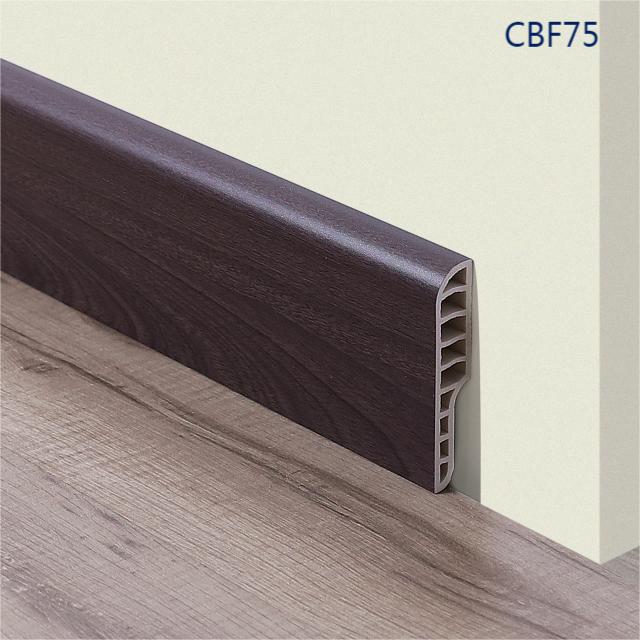 Linha de rodapé de parede CBF75 