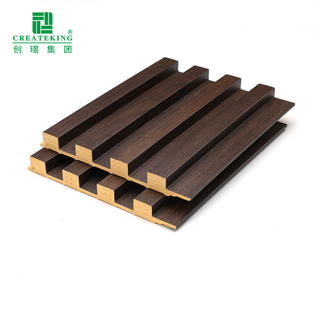 Painéis de parede sólidos canelados ecológicos de 159 * 16 mm