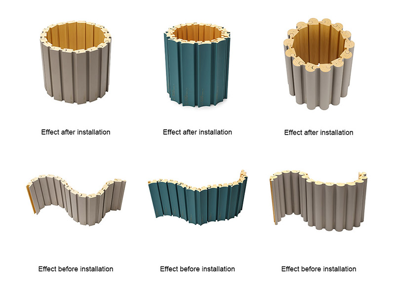 O que é um painel de parede giratório？