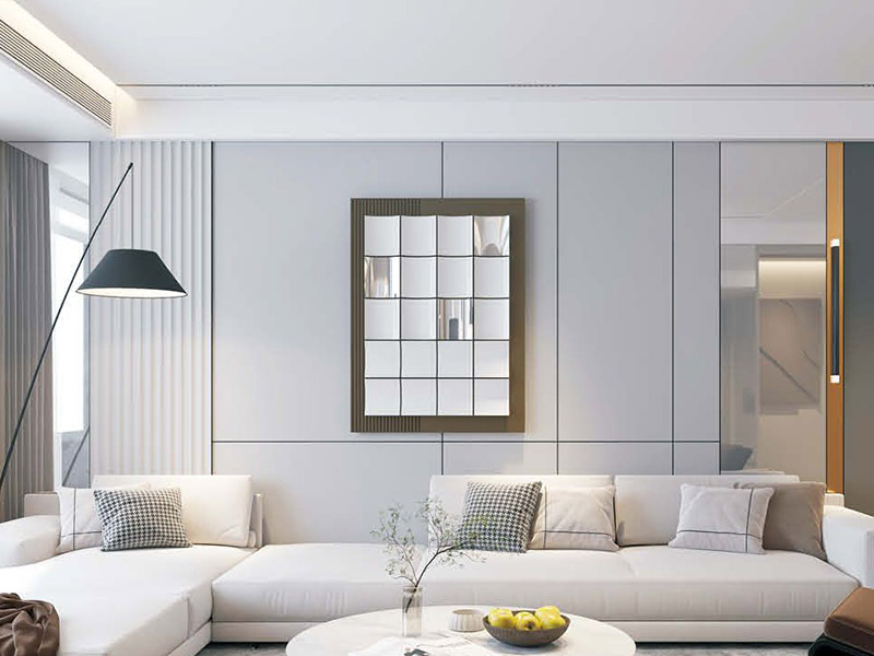 Como distinguir a densidade do material dos painéis de parede de imitação de mármore?