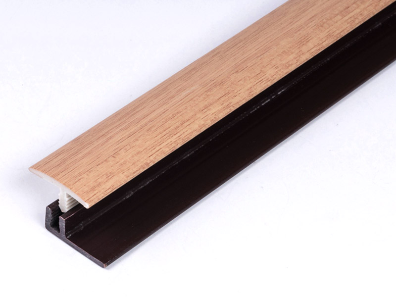 Faixa de transi&ccedil;&atilde;o de piso de PVC em forma de T de 25 * 8 mm
