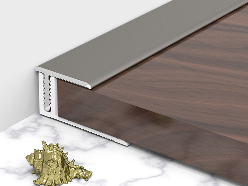 Guarni&ccedil;&atilde;o da borda do piso em liga de alum&iacute;nio de um lado em forma de T de 18 * 11,3 mm