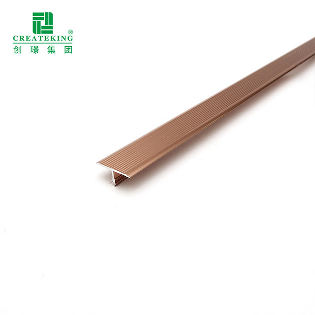 Guarnição de alumínio em forma de T de 20x9,2 mm