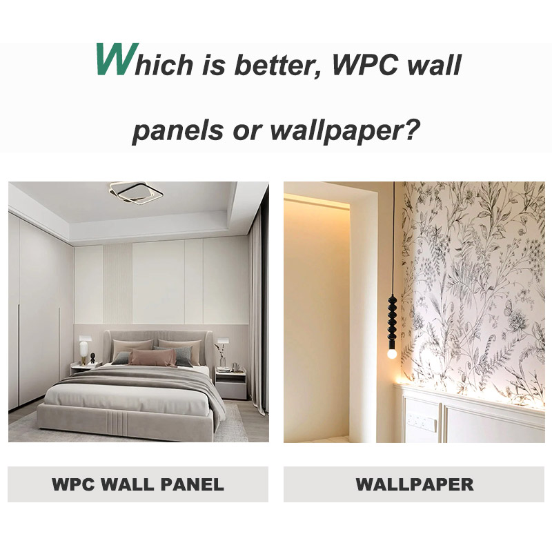 O que é melhor, painéis de parede WPC ou papel de parede?