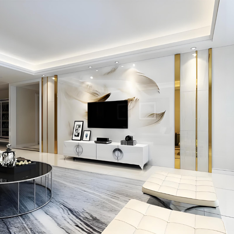 Que tipos de tiras de borda são comumente usadas na decoração de interiores?