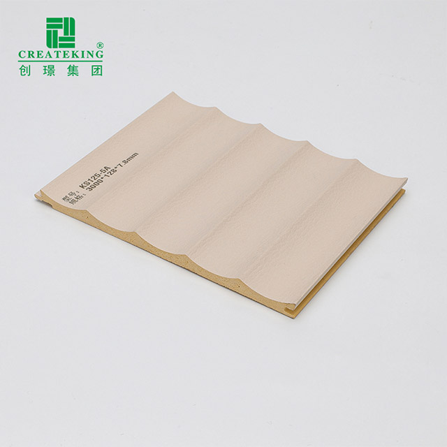 painéis de parede canelados côncavos de 128*7,8 mm