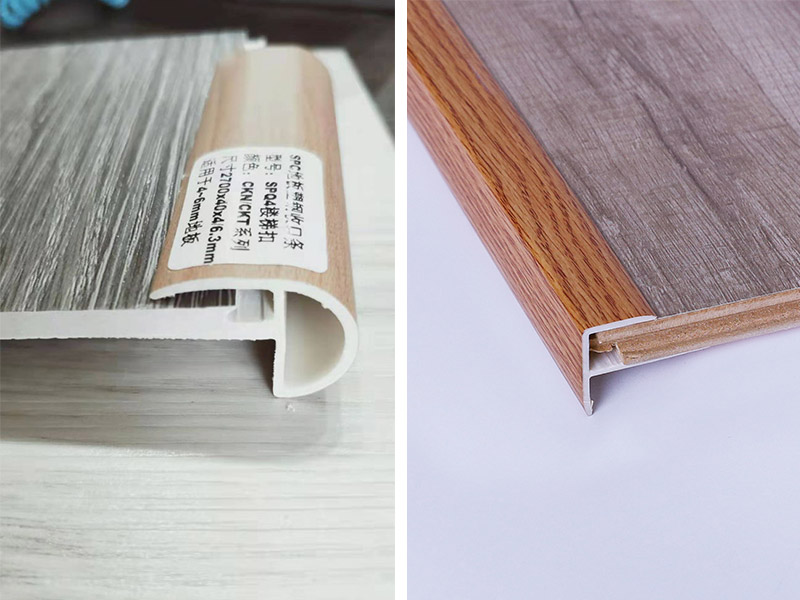 Tira de nariz de escada em PVC