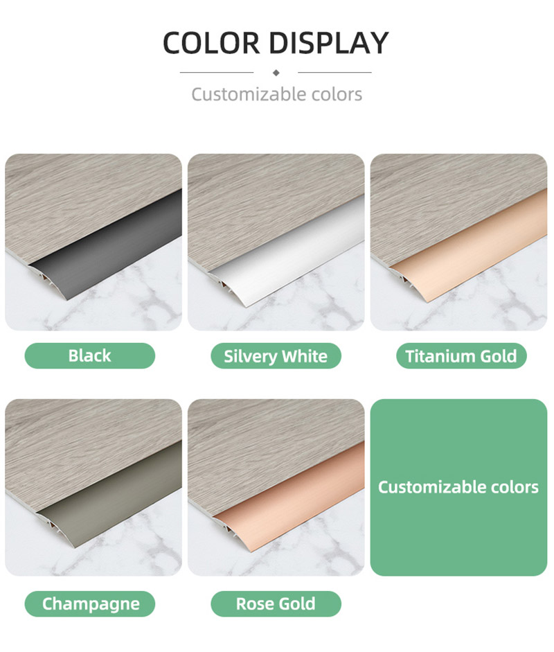 Faixa de transi&ccedil;&atilde;o universal para piso de metal