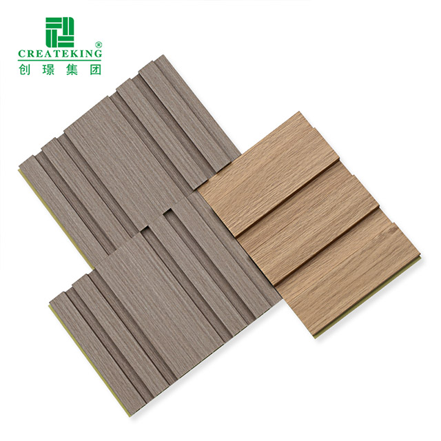 Fornecedor da China Painel de parede de madeira e plástico ecológico interno