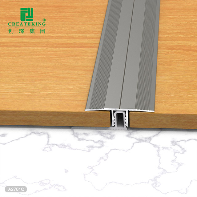 Perfil de transição de piso de alumínio aparafusado 12x38mm