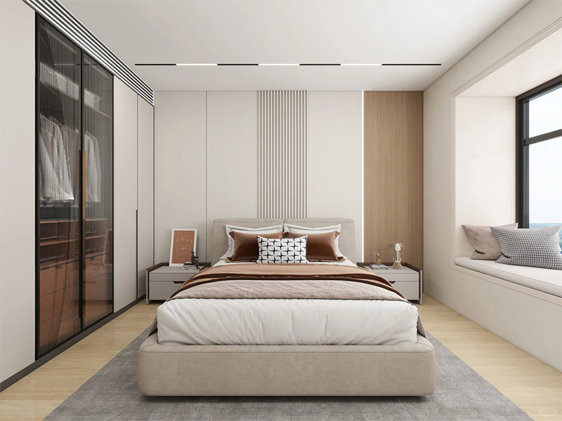 As últimas tendências para elevar a decoração da parede do seu quarto em 2024